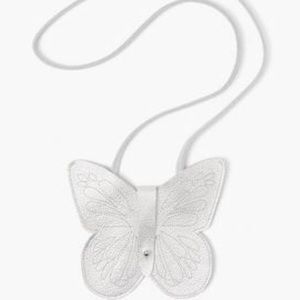 BRAND NEW-Gymboree Sliver Butterfly Purse